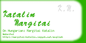 katalin margitai business card